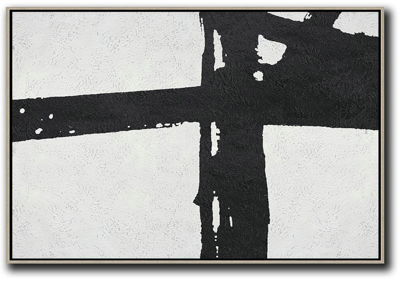 Oversized Art,Oversized Horizontal Minimal Art On Canvas - Canvas Wall Paintings